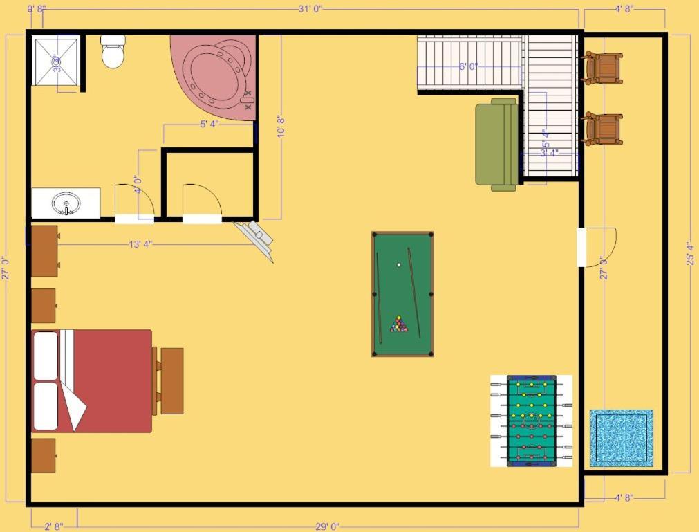 Secret Romance, 2 Bedrooms, Sleeps 8, Pool Table, Hot Tub, Arcade Gatlinburg Exteriör bild
